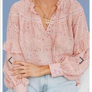 Verge Girl Angelica Frill Top